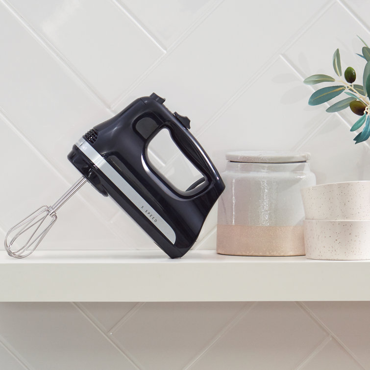 Kitchenaid KHM512OB 5Speed Ultra Power Hand Mixer, Onyx Black